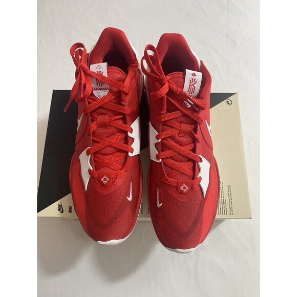 New Mens Size 12 Red White Nike Kyrie Low 5 TB Basketball Shoes DO9617 600 main image 9